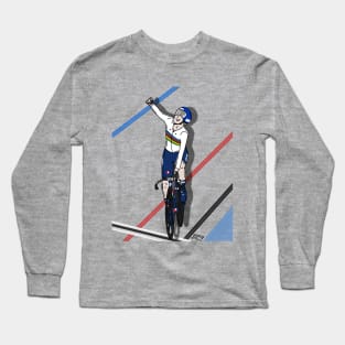 M. Fidanza Track World Champion (Roubaix2021) Long Sleeve T-Shirt